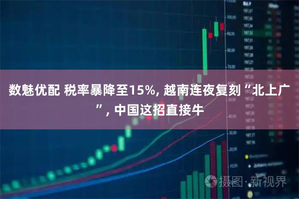 数魅优配 税率暴降至15%, 越南连夜复刻“北上广”, 中国这招直接牛