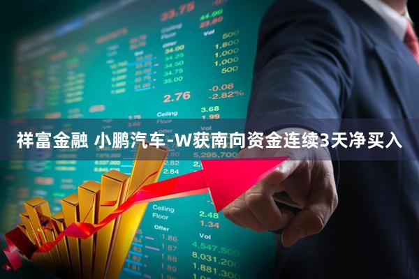 祥富金融 小鹏汽车-W获南向资金连续3天净买入